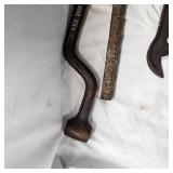 Oliver Tractor Wrench and 3 Other Specialty Wrenches