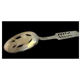 Vintage David Andersen Floriform Pattern Fish Server / Floriform by David Andersen Norwegian Sterling Silver Fish Server w/ Fish