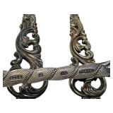 Three Vintage Brødrene Mylius Tele Pattern Sterling Relish Forks