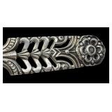 Vintage David Andersen Floriform Pattern Fish Server / Floriform by David Andersen Norwegian Sterling Silver Fish Server w/ Fish