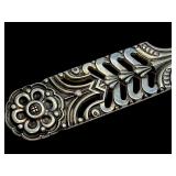 Vintage David Andersen Floriform Pattern Fish Server / Floriform by David Andersen Norwegian Sterling Silver Fish Server w/ Fish