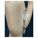 Vintage Italian Crafted Sterling Bracelet