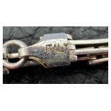 Vintage Italian Crafted Sterling Bracelet