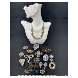 Bits and Babbles! Fun Sparky Jewelry Items including Vintage Pieces