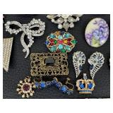 Bits and Babbles! Fun Sparky Jewelry Items including Vintage Pieces