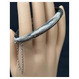Beautiful Sterling Silver Bangle Bracelet