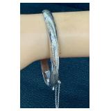 Beautiful Sterling Silver Bangle Bracelet