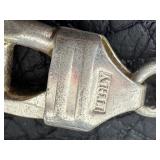 Pair of Large Link Sterling Silver Bracelets and a Sterling Silver Necklace including a Sterling Silver Mariner