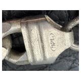 Pair of Large Link Sterling Silver Bracelets and a Sterling Silver Necklace including a Sterling Silver Mariner