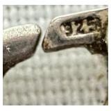 Two Sterling Silver and Marcasite Bracelets