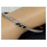 Sterling Silver Bracelet and Brighton Heart Shaped Necklace