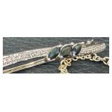 Sterling Silver Bracelet and Brighton Heart Shaped Necklace