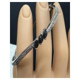 Sterling Silver Bracelet and Brighton Heart Shaped Necklace