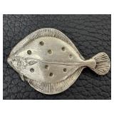 Vintage R TENN (Sweden) Fish Brooch / Pin