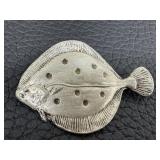Vintage R TENN (Sweden) Fish Brooch / Pin