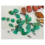 Assorted Stone and Glass Beads