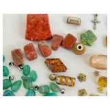 Assorted Stone and Glass Beads
