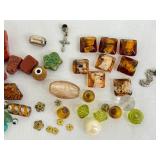 Assorted Stone and Glass Beads