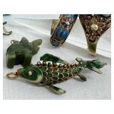 Assorted Vintage Chinese Jewelry Items