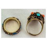 Assorted Vintage Chinese Jewelry Items