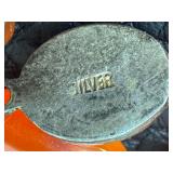 Vintage Hand Knotted Carnelian Agate Beaded Necklace with Silver Clasp