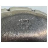 Two Vintage Sterling Silver Nut Bowls