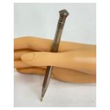 Antique Victorian Sterling Silver Pencil