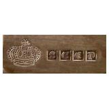 Vintage Goldfeder Silver Co. Footed Coffee / Tea Service Silver Plate Chased by Hand