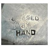 Vintage Goldfeder Silver Co. Footed Coffee / Tea Service Silver Plate Chased by Hand