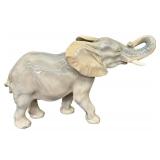 Vintage Royal Copenhagen Denmark Porcelain Elephant Figurine 1771