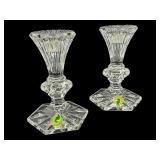 Pair of Waterford Chatham Crystal Candle Holders