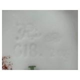 Antique MR France Hand Painted Limoges Footed Vase