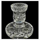 Waterford Ireland Lead Crystal Glandore Candlestick Pair