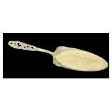 Vintage Norwegian Sterling Silver Brødrene Mylius Tele Pattern Pastry Server