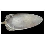 Vintage Norwegian Sterling Silver Brødrene Mylius Tele Pattern Pastry Server