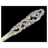 Vintage Norwegian Sterling Silver Brødrene Mylius Tele Pattern Pastry Server