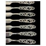 Five Vintage Brødrene Mylius Tele Pattern Spreaders