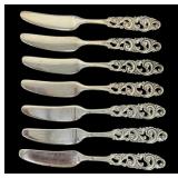 Five Vintage Brødrene Mylius Tele Pattern Spreaders