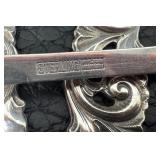 Five Vintage Brødrene Mylius Tele Pattern Relish Forks