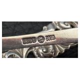 Five Vintage Brødrene Mylius Tele Pattern Relish Forks