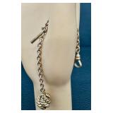 Vintage Gold Filled GWC & Co Watch Fob with Chain