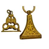 Three Gold Filled Antique Watch Fobs