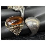 Assorted Vintage Rings including Sterling Silver