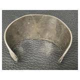 Vintage Wide Cuff Bracelet with Natural Stones