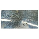 Assortment of Antique Silver Plated Flatware and a Silver Plated Footed Candy Dish