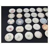 Assorted Antique Butter Chips / Assorted Vintage Butter Plates