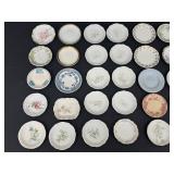 Assorted Antique Butter Chips / Assorted Vintage Butter Plates