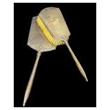 Antique Sterling Silver Brush and Mirror Vanity Set