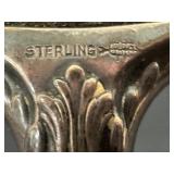 Antique Sterling Silver Brush and Mirror Vanity Set