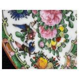 Antique Chinese Rose Medallion Porcelain Plate